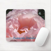 Phantastische Oma! Mousepad Rosa Rose Blume (Mit Mouse)