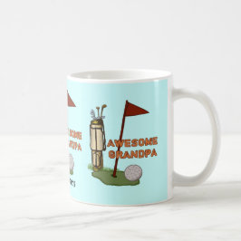 Phantastische Opa Golf Tasse