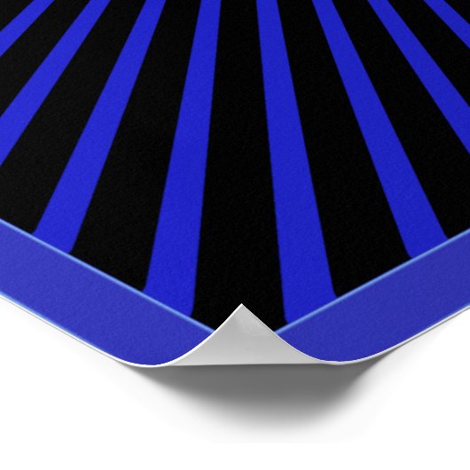 Phantastische optische Täuschung der Turbine Poster (Ecke)