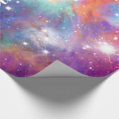 Phantastische Orion Nebula strahlende Sterne "Schö Geschenkpapier (Ecke)