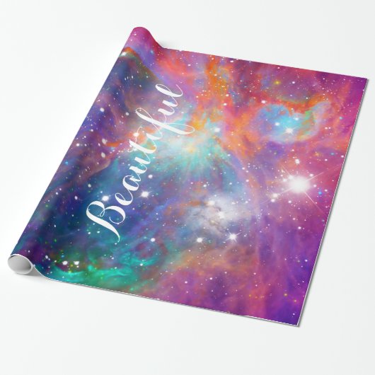 Phantastische Orion Nebula strahlende Sterne "Schö Geschenkpapier (Ungerollt)
