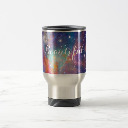 Phantastische Orion Nebula strahlende Sterne "Schö Reisebecher (Mittel)