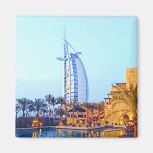 Phantastische Orte Dubai Magnet