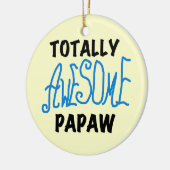 Phantastische Papaw-T - Shirt und Geschenke Keramikornament (Links)