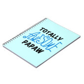 Phantastische Papaw-T - Shirt und Geschenke Notizblock (Linke Seite)