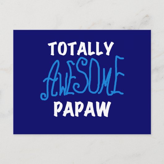 Phantastische Papaw-T - Shirt und Geschenke Postkarte (Vorderseite)
