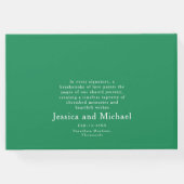 💍 Phantastische Passiflora Gästebuch (Rückseite)