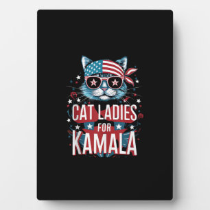 Phantastische Patriotische Katze mit Bandana Cat L Fotoplatte
