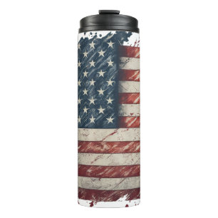 Phantastische patrouzische Not leidende amerikanis Thermosbecher