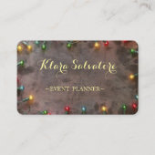 Phantastische perfekte Weihnachtsfarben Visitenkarte (Vorderseite)