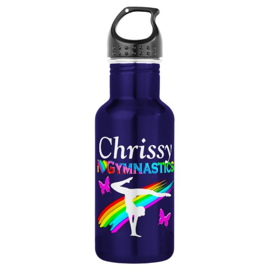 PHANTASTISCHE PERSONALISIERTE GYMNASTICS WASSERFLA TRINKFLASCHE (Vorderseite)