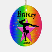 PHANTASTISCHE PERSONALISIERTE GYMNASTIKORNATION KERAMIKORNAMENT (Rechts)