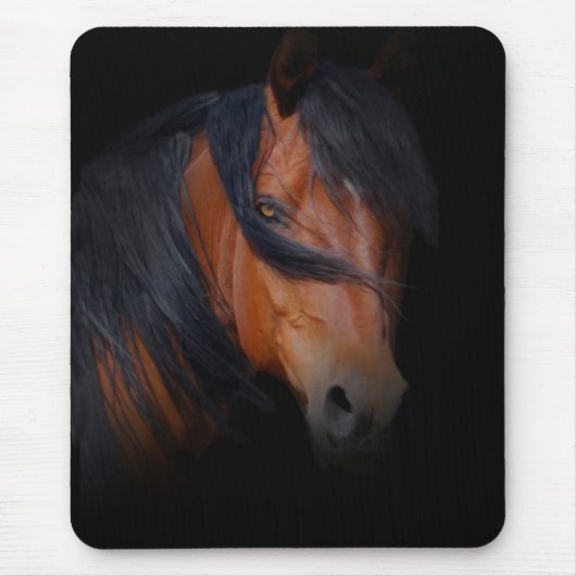 Phantastische Pferdekunst Mousepad (Vorne)