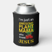 PHANTASTISCHE PFLANZE MAMA LIEBEN JESUS Monogramm Dosenkühler (Kanne Rückseite)
