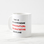 phantastische pharmazeutische repräsentative Kaffe Kaffeetasse (Vorderseite Links)