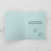 Phantastische Pit Bull-Muttertagskarte Karte (Innenseite)