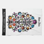 🤩 Phantastische polnische Folk Wycinanki Geschirrtuch (Horizontal)