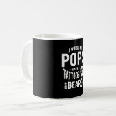Phantastische Pop haben Tattoos und Bärte Kaffeetasse (Vorderseite Links)