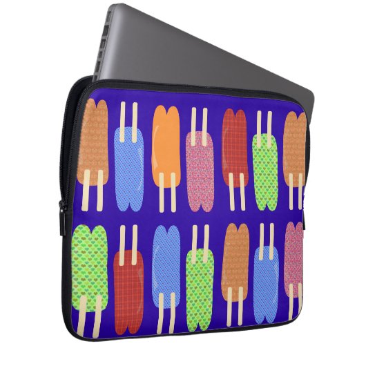 Phantastische Pop Laptopschutzhülle (Vorne Rechts)