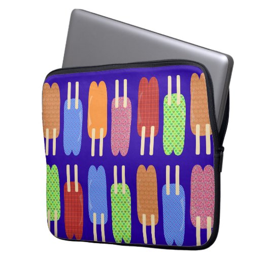 Phantastische Pop Laptopschutzhülle (Vorderseite Links)