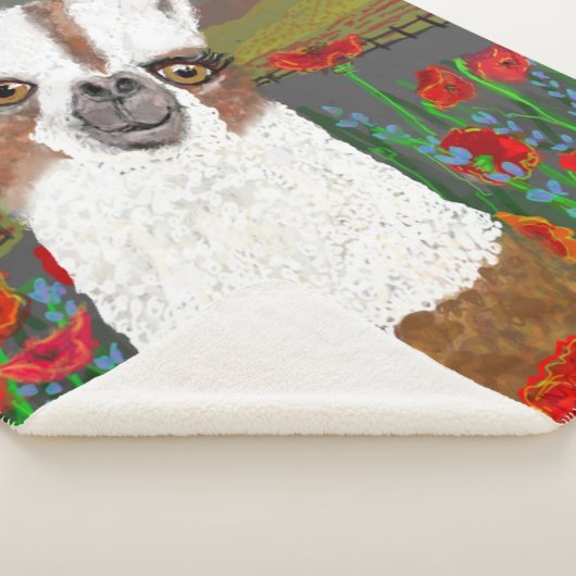 Phantastische Poppies und Mama Llama Sherpadecke (3/4)