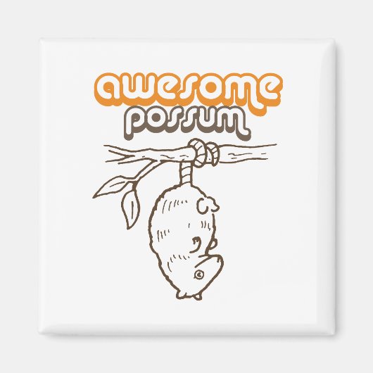 Phantastische Possum Magnet (Vorne)
