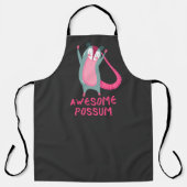 Phantastische Possum niedlich Opossum Schürze (Vorderseite)