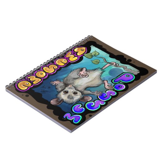 Phantastische Possum Notizblock (Linke Seite)