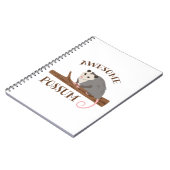 Phantastische Possum Notizblock (Linke Seite)