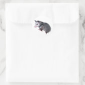 Phantastische Possum Opossum Runder Aufkleber (Tasche)
