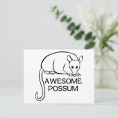 Phantastische Possum Postkarte (Stehend Vorderseite)