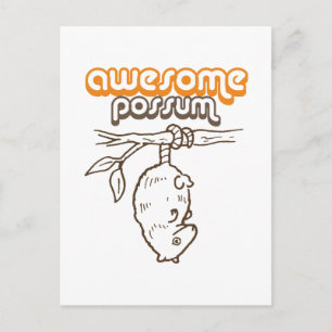 Phantastische Possum Postkarte