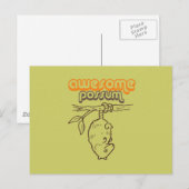 Phantastische Possum Postkarte (Vorne/Hinten)