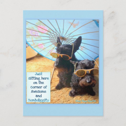 Phantastische Postkarte (Vorderseite)