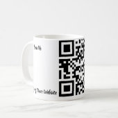 Phantastische QR-Tasse Kaffeetasse (Vorderseite Links)