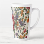 Phantastische, raffinierte rote Blume und empfindl Milchtasse (Rechts)