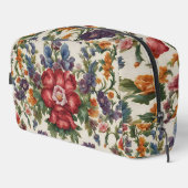 Phantastische, raffinierte rote Blume und empfindl Waschbeutel (Rechte Ecke)