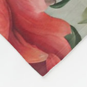 Phantastische, raffinierte und farbenfrohe Sommer- Fleecedecke (Ecke)