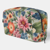 Phantastische, raffinierte und farbenfrohe Sommer- Waschbeutel (Rechte Ecke)