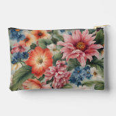 Phantastische, raffinierte und farbenfrohe Sommer- Zubehörtasche (Rückseite)