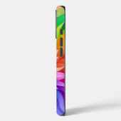 Phantastische Rainbow-Blume Case-Mate iPhone Hülle (Rückseite / Links)