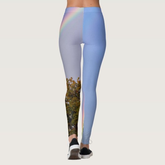 Phantastische Rainbow-Leggings Leggings (Rückseite)