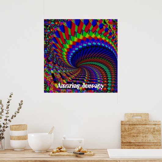 Phantastische Reise Poster (Küche)