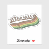 Phantastische Retro Aufkleber (Blatt)