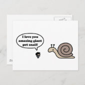 Phantastische Riesenente Postkarte (Vorne/Hinten)