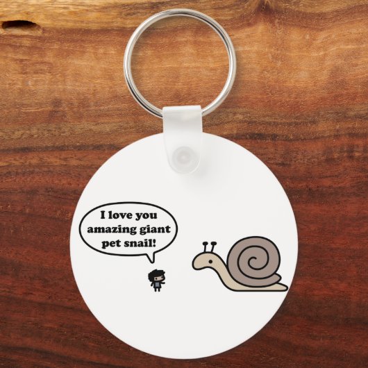 Phantastische Riesenente Schlüsselanhänger (Vorderseite)