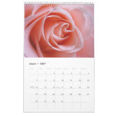 Phantastische Rose 2024 Kalender (Mär 2027)
