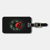 Phantastische Rose Gepäckanhänger (Vorderseite horizontal)