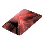 Phantastische rote Wirbel Magnet (Linke Seite)