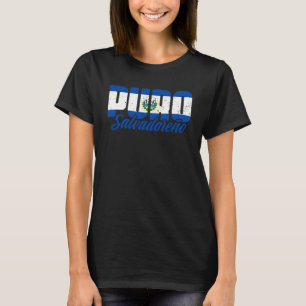 Phantastische Salvadorianische Flagge Puro Salvado T-Shirt